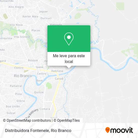 Distribuidora Fontenele mapa