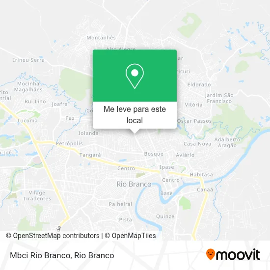 Mbci Rio Branco mapa