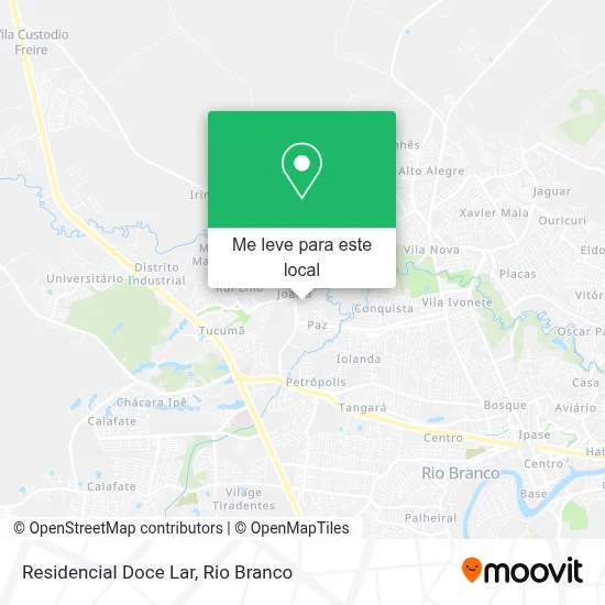 Residencial Doce Lar mapa