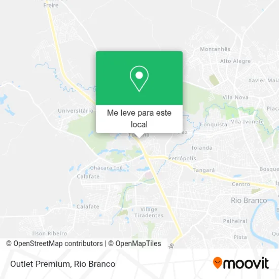 Outlet Premium mapa