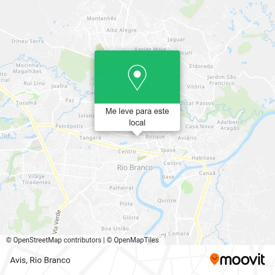 Avis mapa