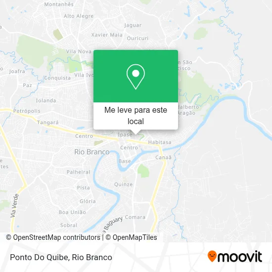 Ponto Do Quibe mapa