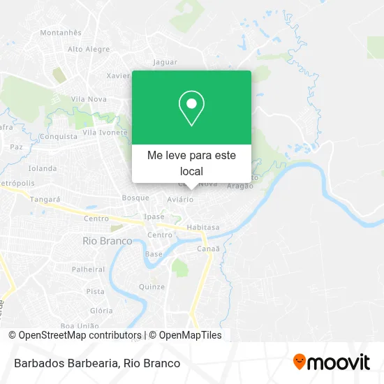 Barbados Barbearia mapa