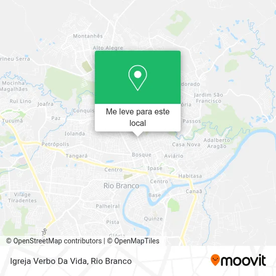 Igreja Verbo Da Vida mapa