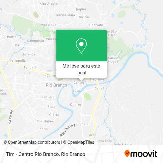 Tim - Centro Rio Branco mapa