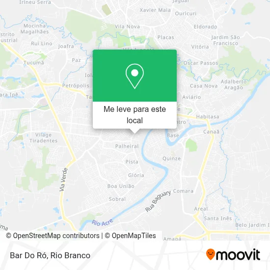 Bar Do Ró mapa