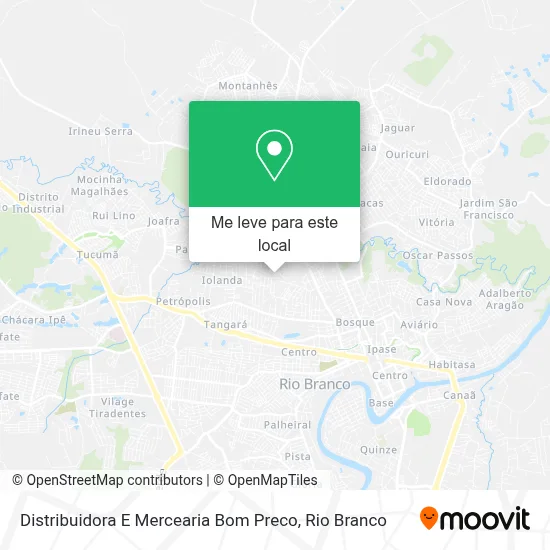 Distribuidora E Mercearia Bom Preco mapa