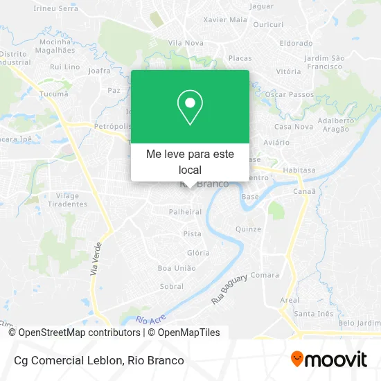 Cg Comercial Leblon mapa