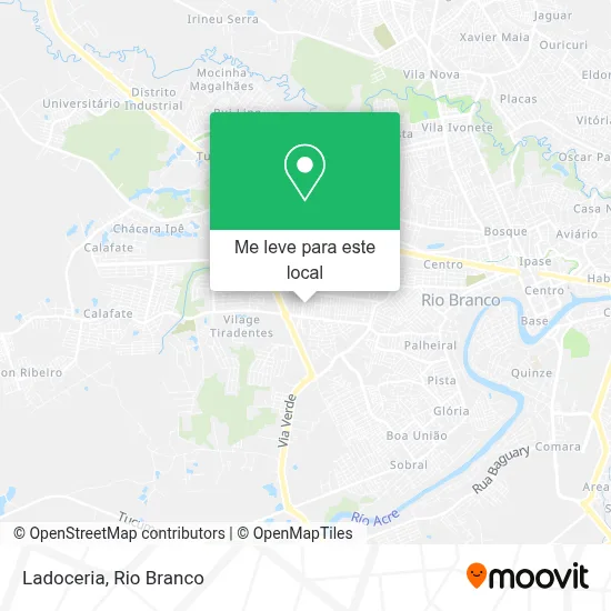 Ladoceria mapa