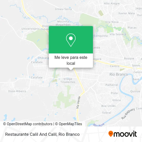 Restaurante Calil And Calil mapa