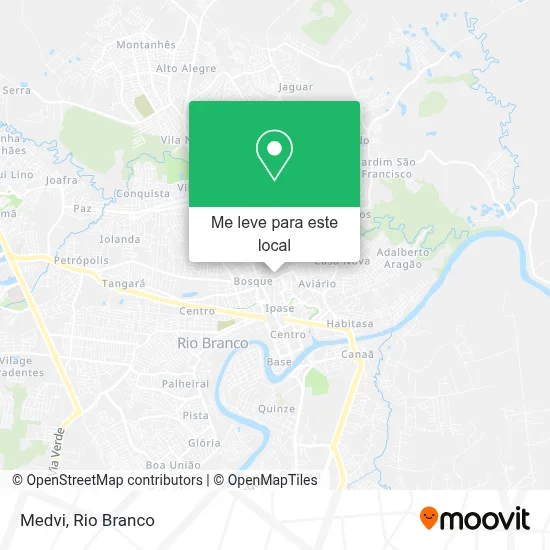 Medvi mapa