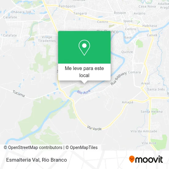 Esmalteria Val mapa