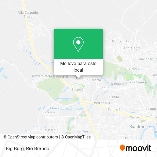 Big Burg mapa