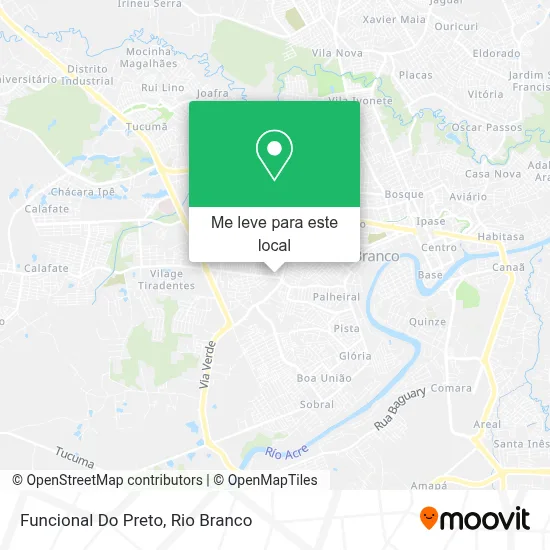 Funcional Do Preto mapa