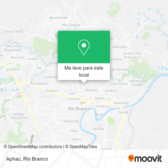 Aphac mapa