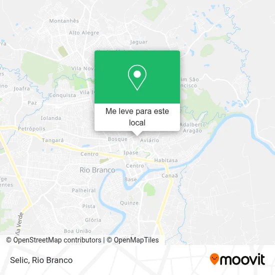 Selic mapa