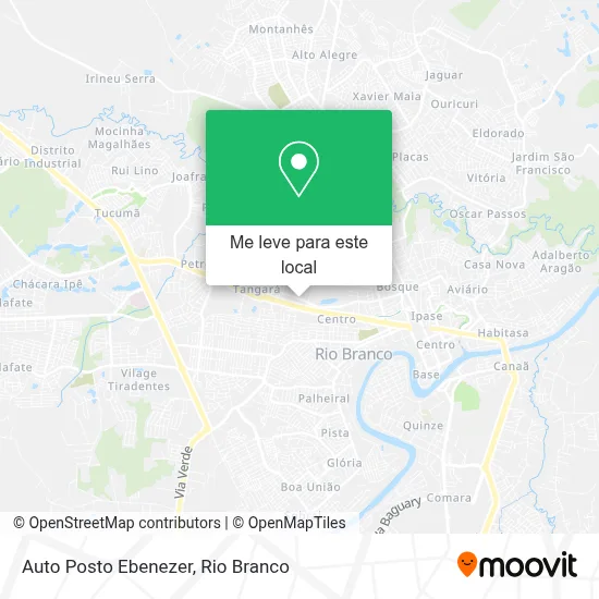 Auto Posto Ebenezer mapa