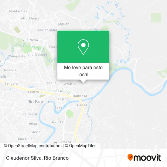 Cleudenor Silva mapa