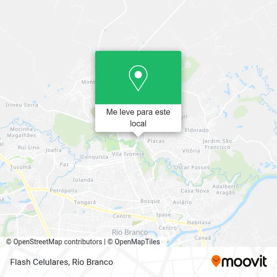 Flash Celulares mapa