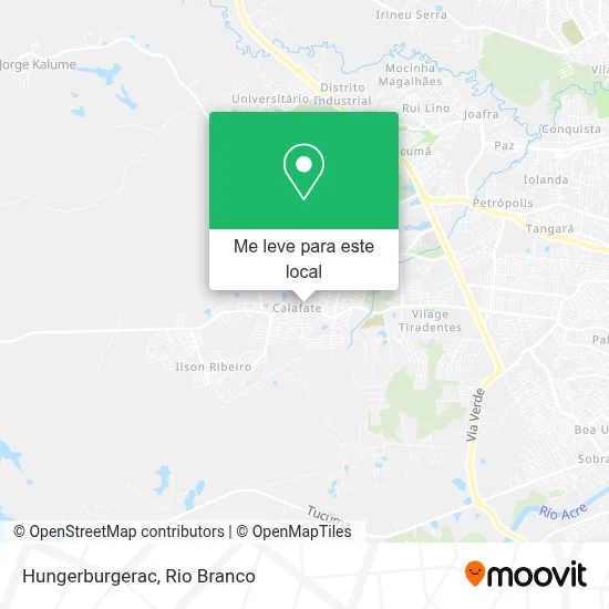 Hungerburgerac mapa