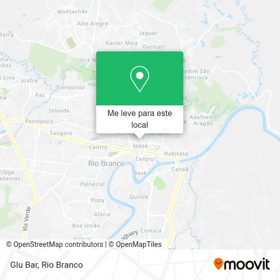 Glu Bar mapa