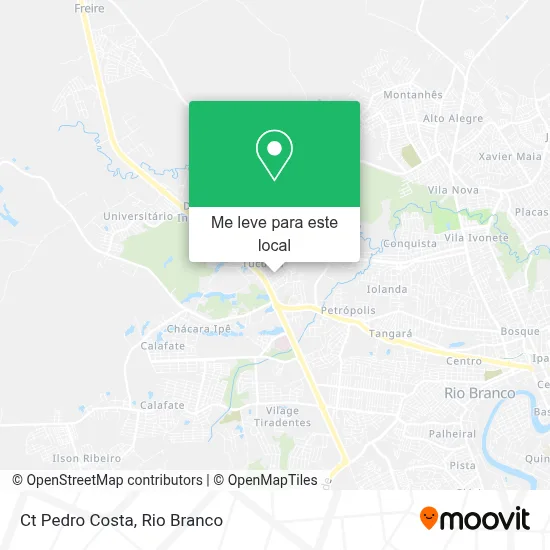 Ct Pedro Costa mapa