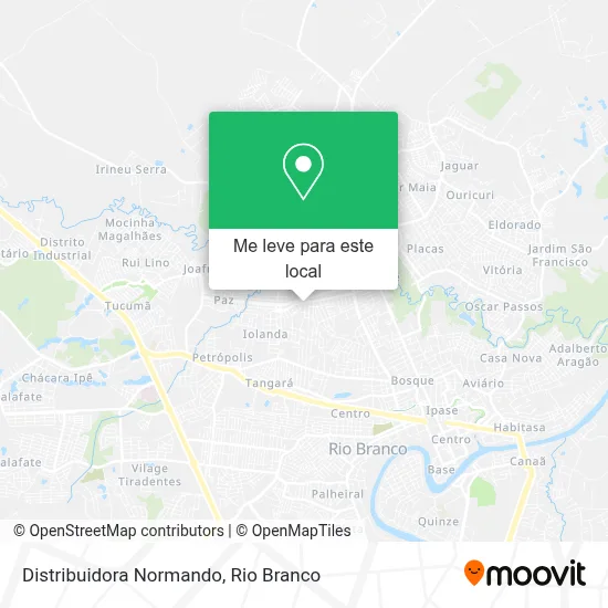 Distribuidora Normando mapa