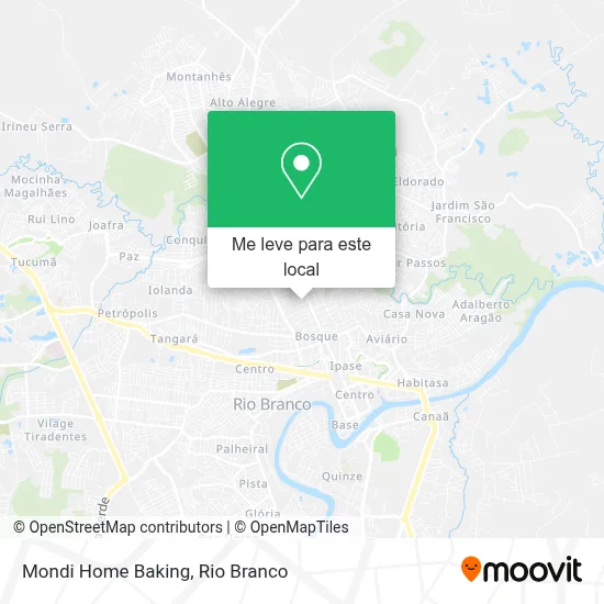 Mondi Home Baking mapa