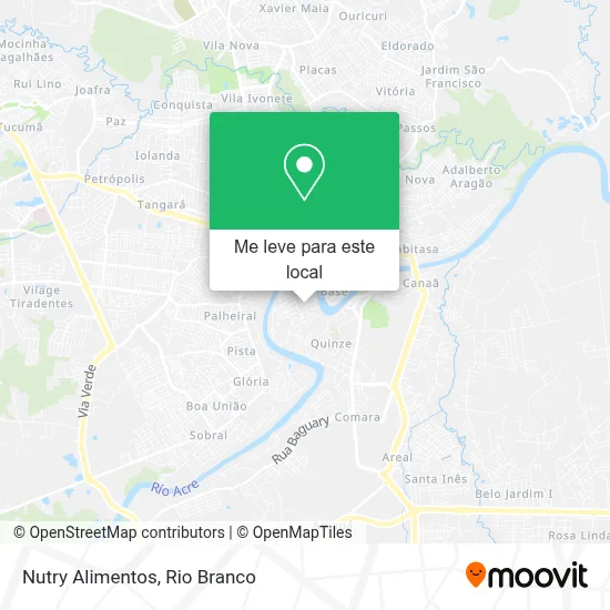 Nutry Alimentos mapa