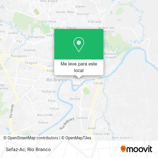 Sefaz-Ac mapa