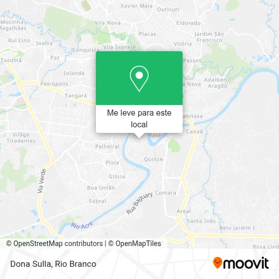 Dona Sulla mapa