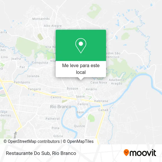 Restaurante Do Sub mapa