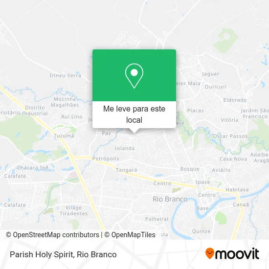 Parish Holy Spirit mapa