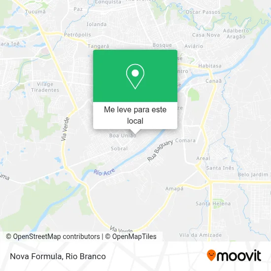 Nova Formula mapa