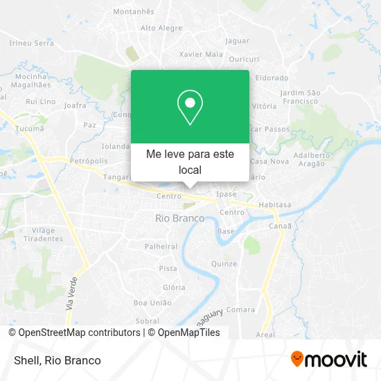 Shell mapa