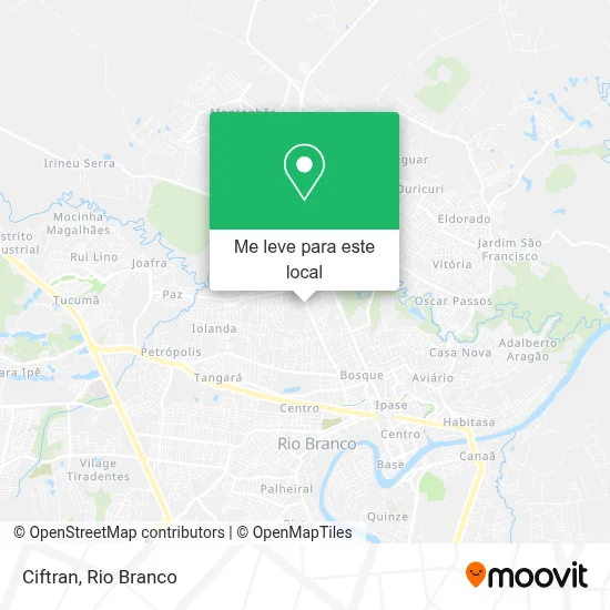 Ciftran mapa