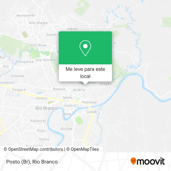 Posto (Br) mapa
