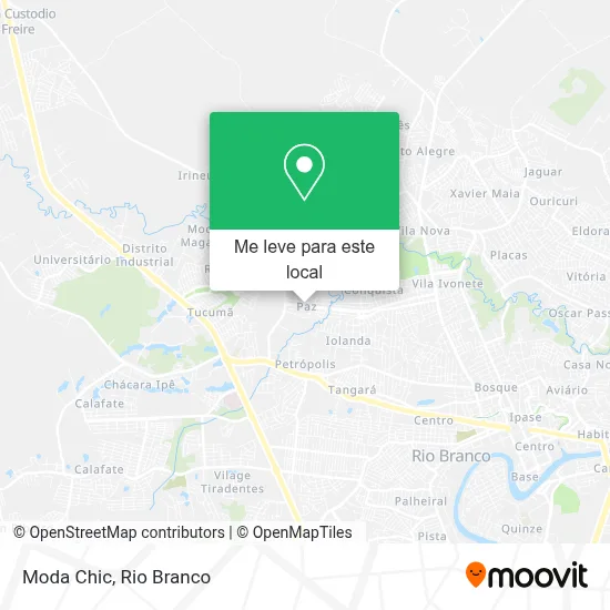 Moda Chic mapa