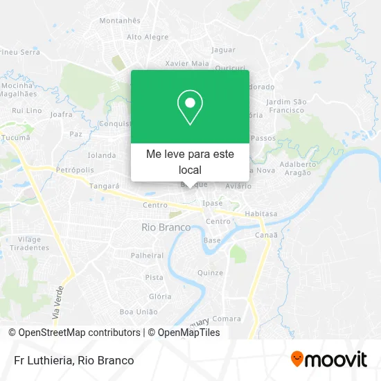 Fr Luthieria mapa