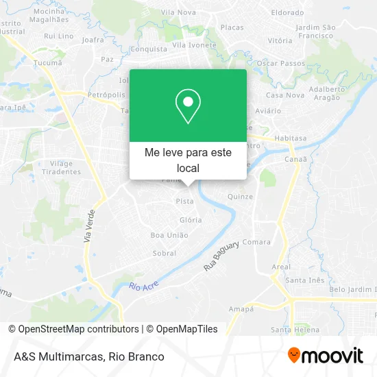 A&S Multimarcas mapa