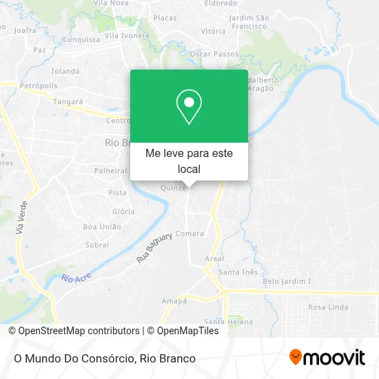 O Mundo Do Consórcio mapa