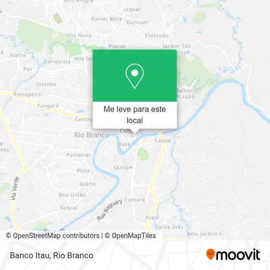 Banco Itau mapa