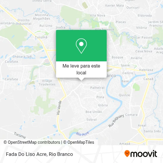 Fada Do Liso Acre mapa