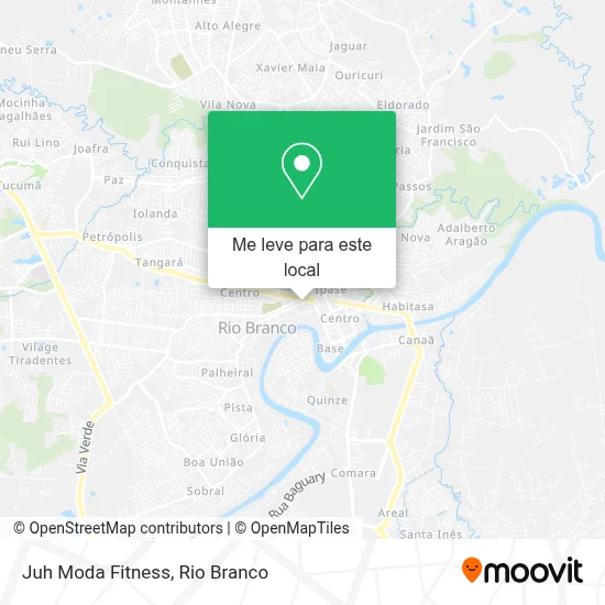 Juh Moda Fitness mapa