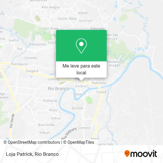 Loja Patrick mapa