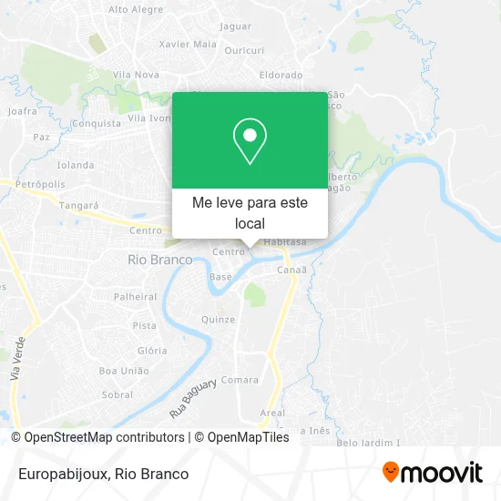 Europabijoux mapa
