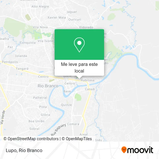 Lupo mapa