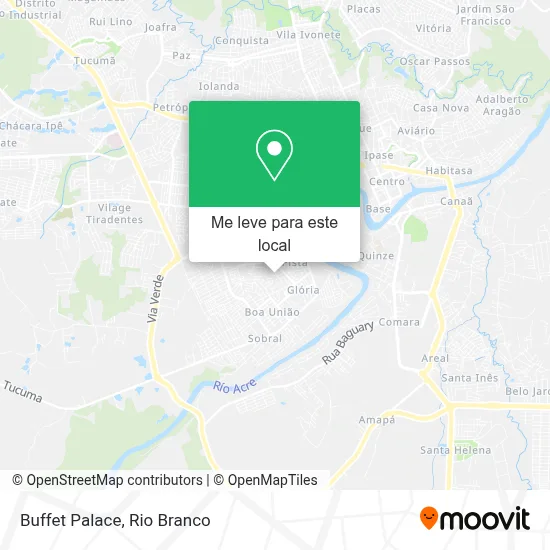 Buffet Palace mapa