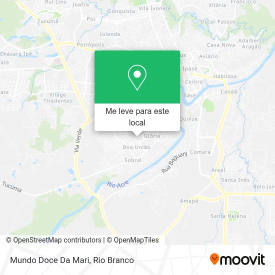 Mundo Doce Da Mari mapa