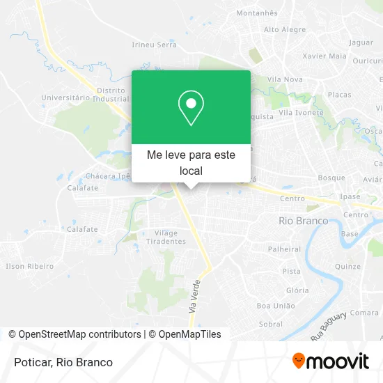 Poticar mapa